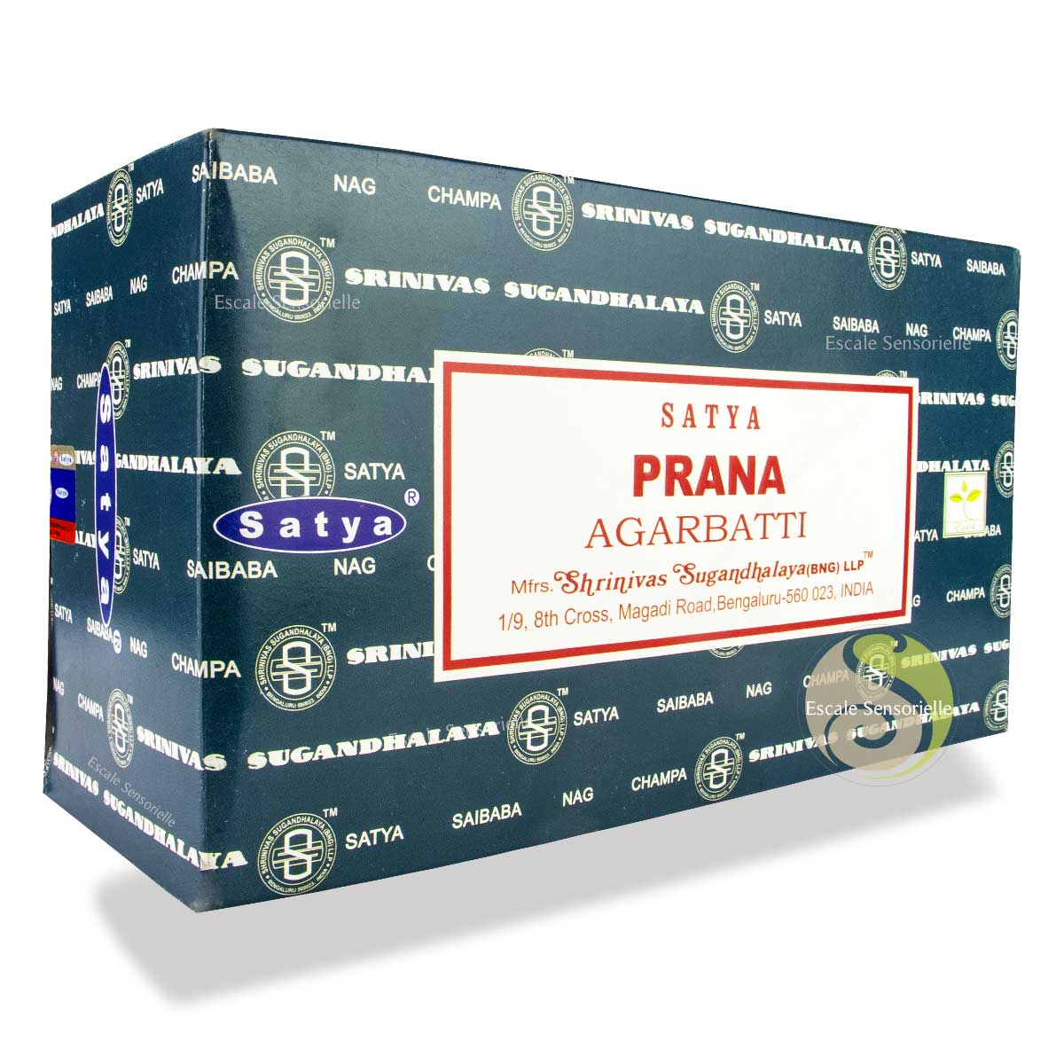 Prana Satya encens indien fort puissant signifie force vitale 12 x 15g