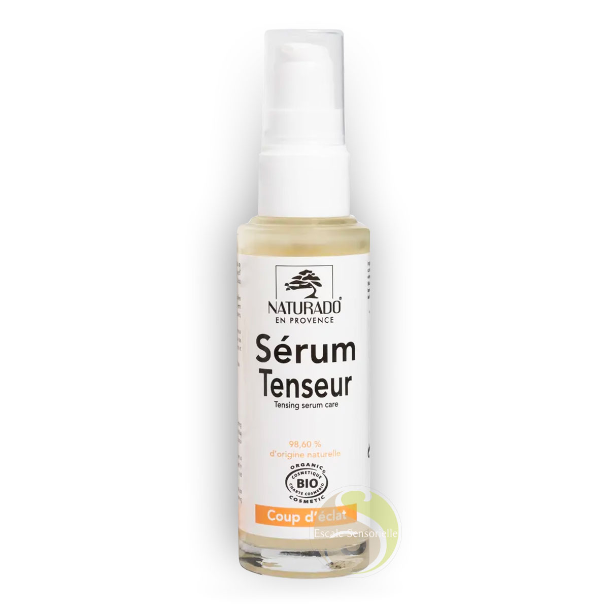 Sérum tenseur Bio Naturado en Provence effet coup d'éclat