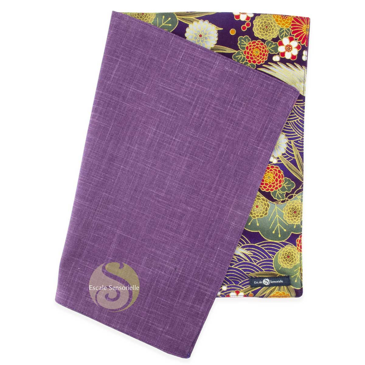 Set japonais de table tsuru véritable réversible 2 teintes
