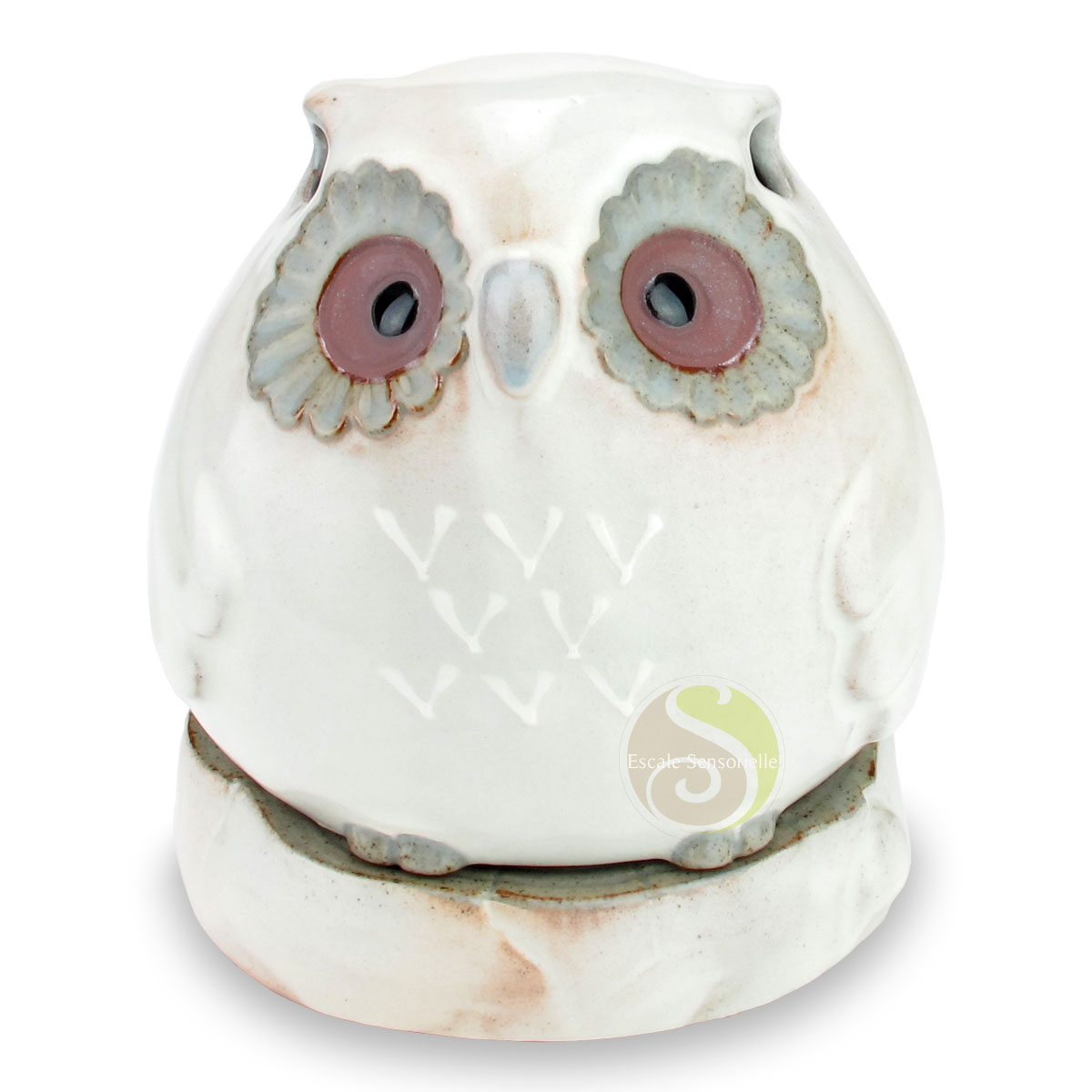 Brûle encens hibou Shoyeido céramique fabrication japonaise