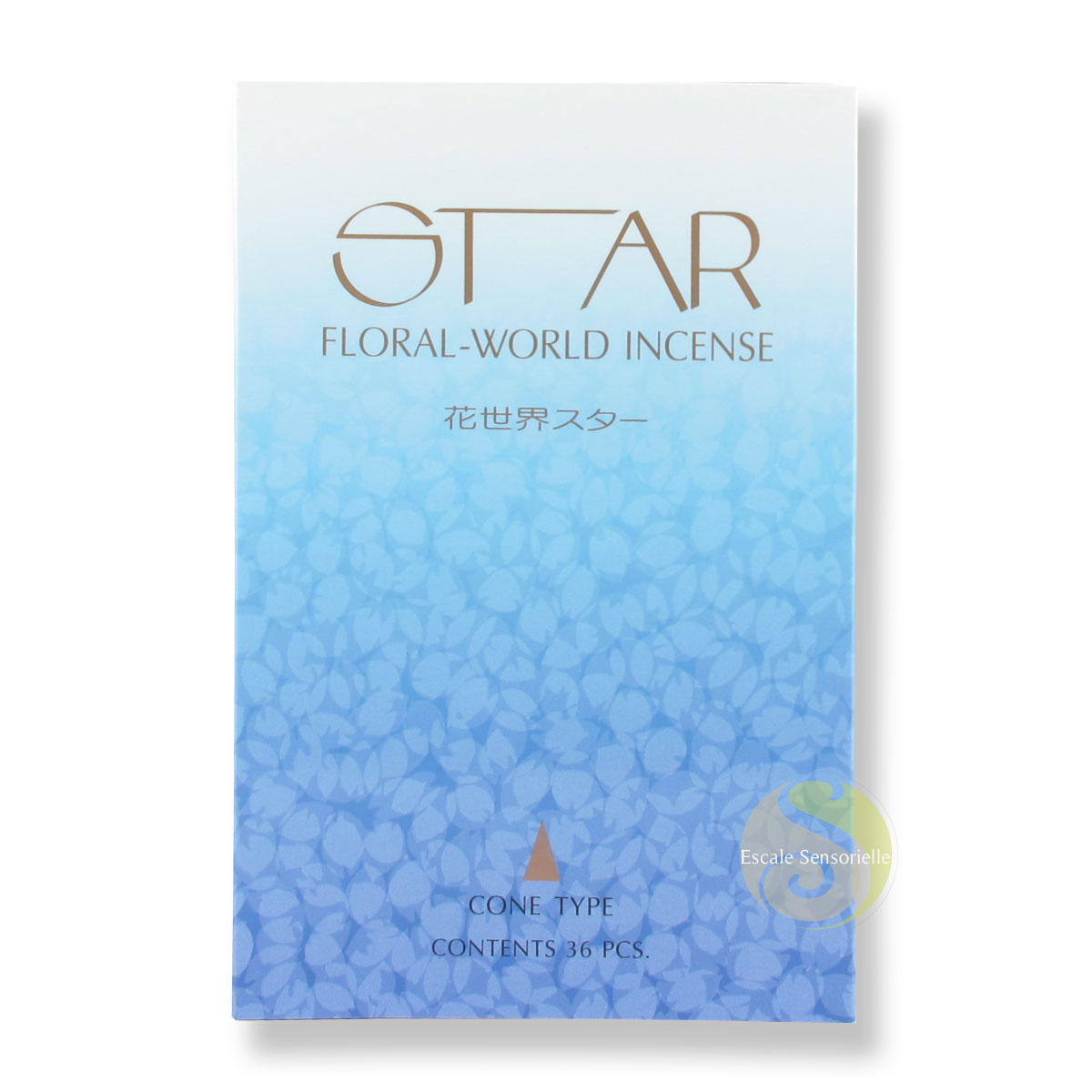 Encens Floral World star Shoyeido cône japonais coffret 3 parfums