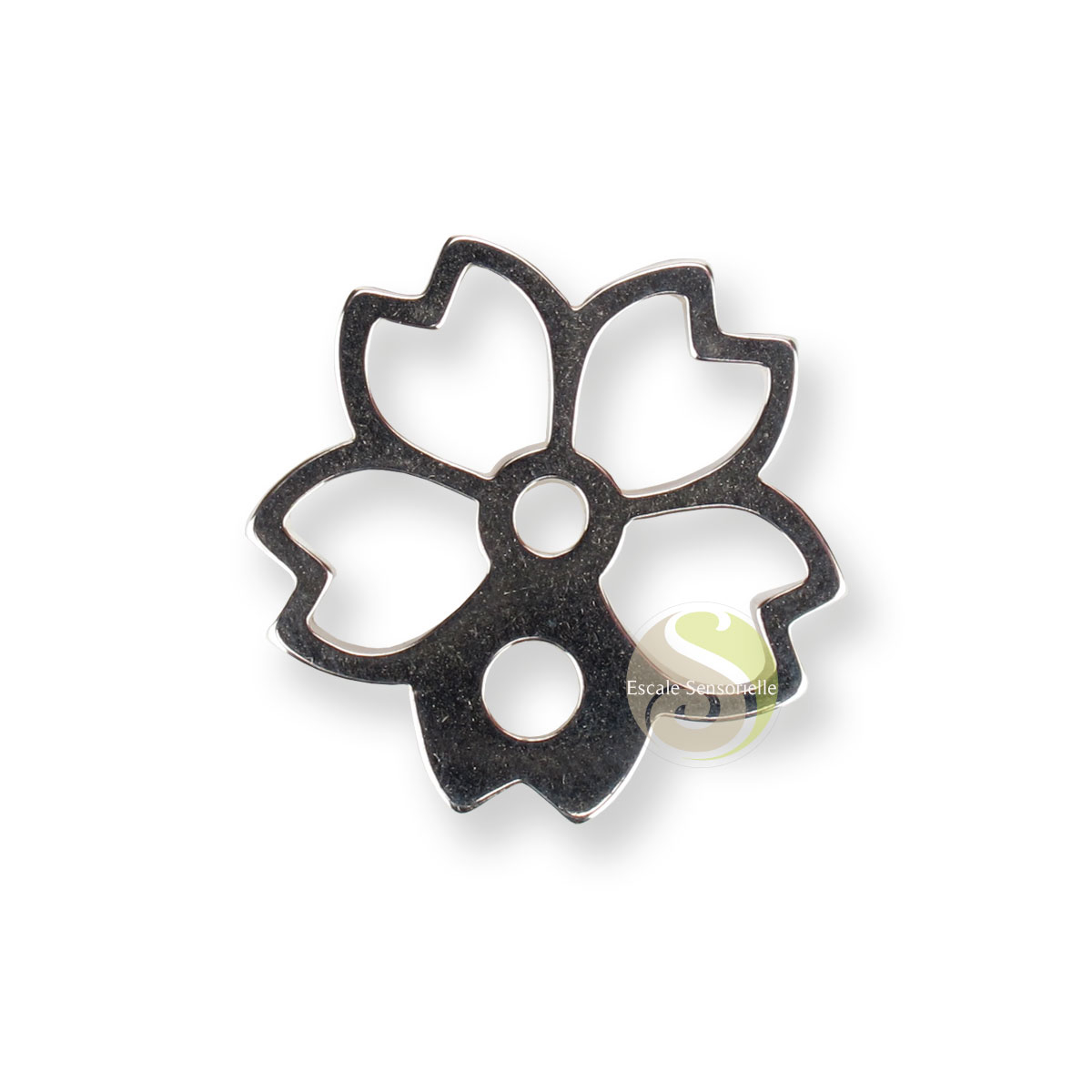 Support d'encens argent 925ème fleur de cerisier Shoyeido