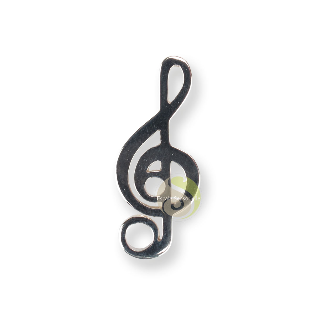 Support d'encens argent 925ème clef de sol Shoyeido japon 