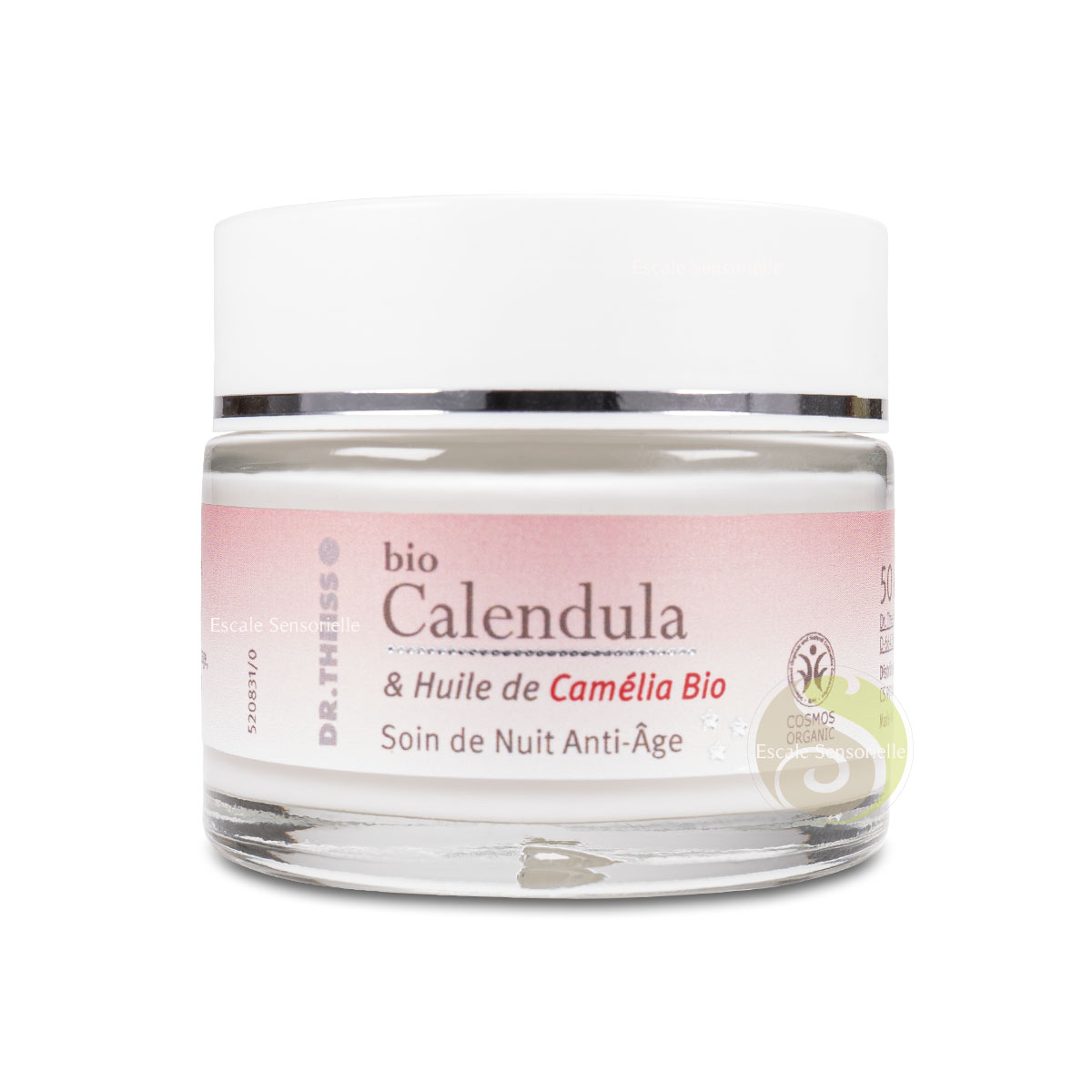 Soin de nuit anti-âge Bio Calendula Dr Theiss à l'huile de camélia