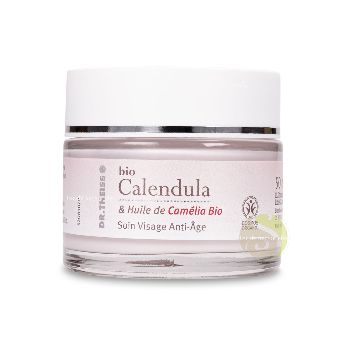Soin visage anti-âge bio calendula à l'huile de camélia Dr Theiss