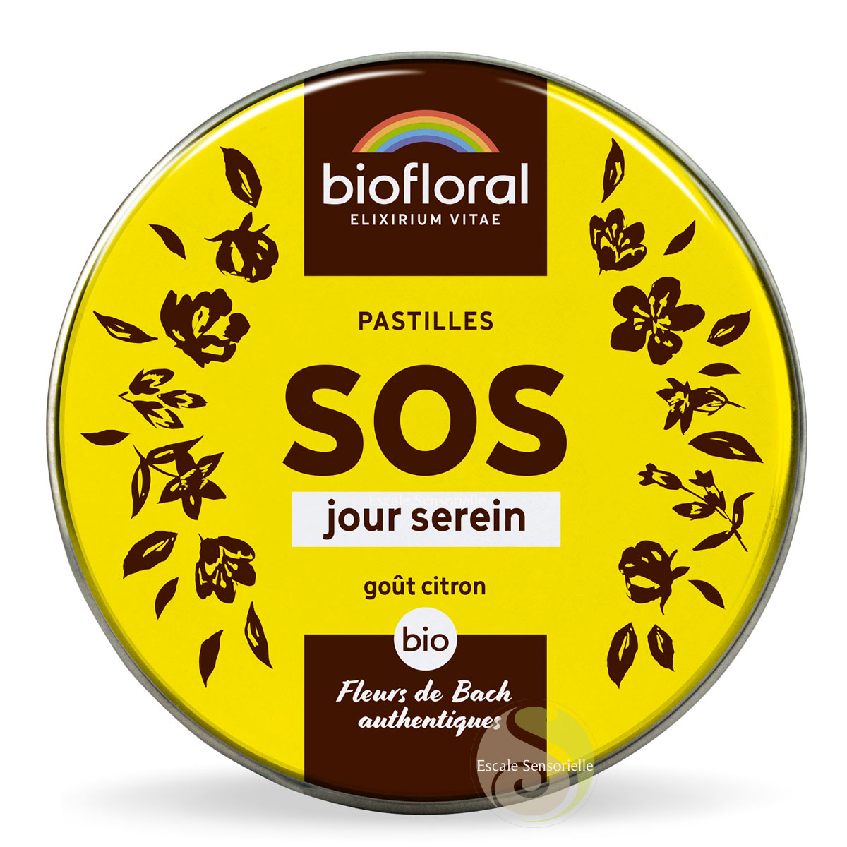 SOS jour serein bio en pastilles goût citron Biofloral