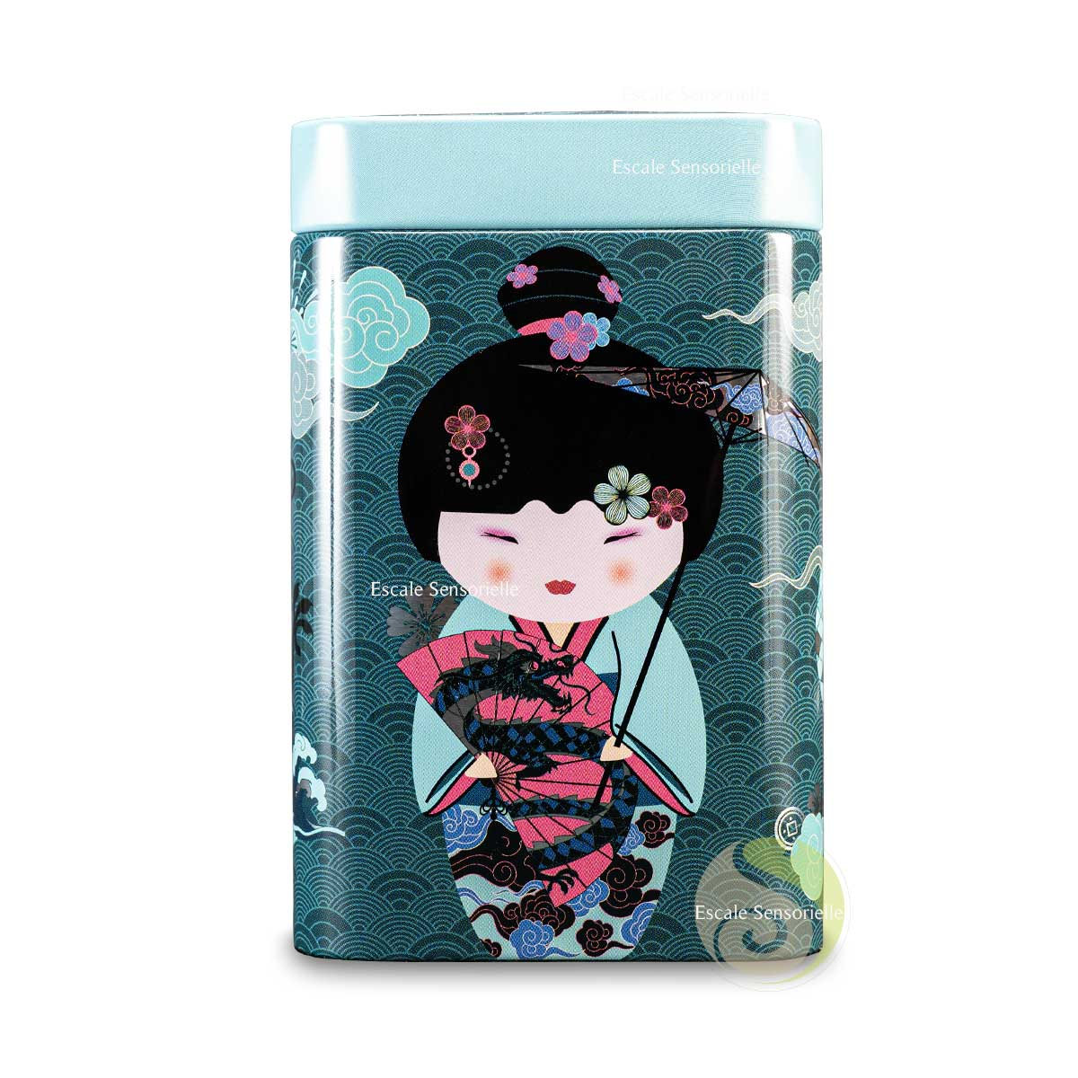 Boite métallique à thé sweet little geisha water geisha 100g Eigenart