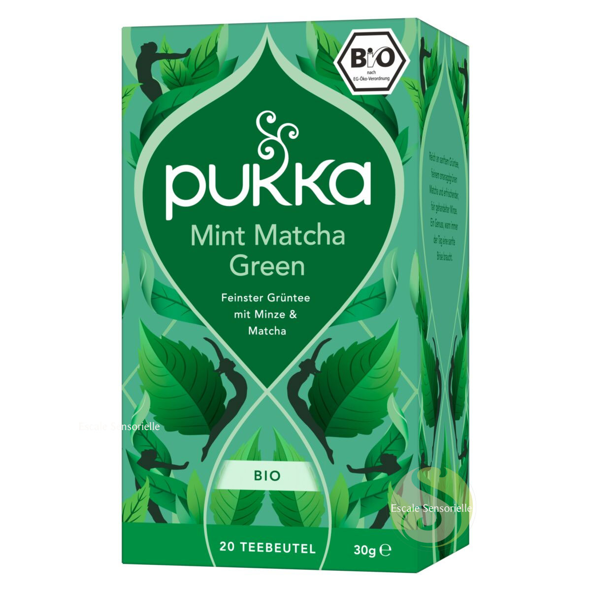 Thé vert rafraîchissant matcha menthe bio Pukka Herbs