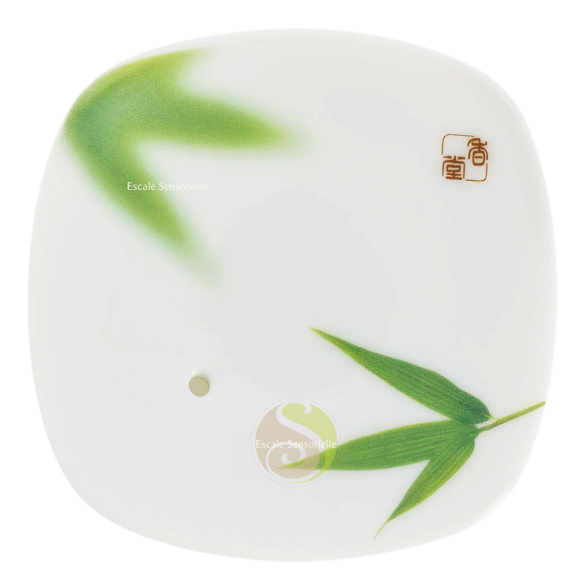 Coupelle encens yumu no yume céramique bambous japonais