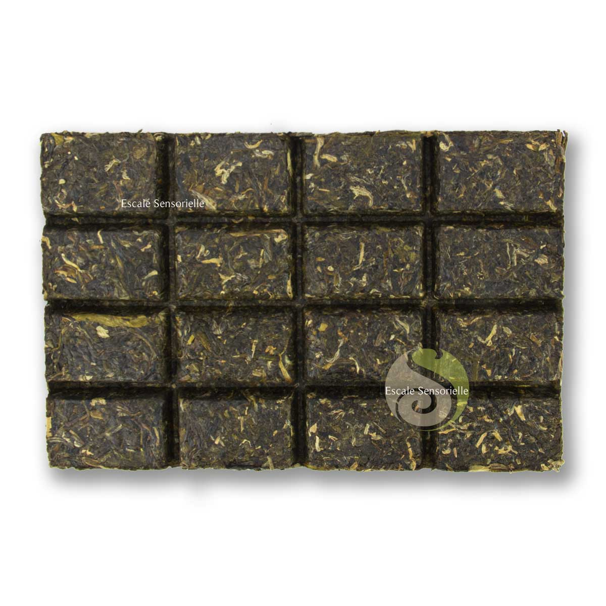 Carré de thé vert Pu-erh Yunnan lu zhang pour gaiwan ou théière yixing