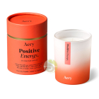 Positive Energy bougie luxe pamplemousse, rose, vetiver et menthe