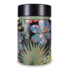 Boite double couvercle à thé rustic flower red