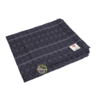 Couverture de yoga en coton recyclé thunder