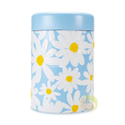 Boite métallique à thé daisy blue