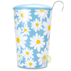 Tisanière céramique daisy blue