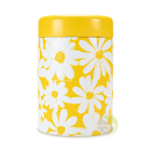 Boite métallique à thé daisy yellow