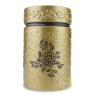 Boite double couvercle à thé yumiko gold