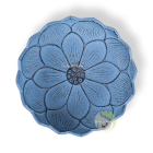 Support à encens lotus bleu clair