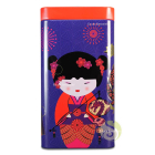Grande boite métallique à thé sweet little geisha fire