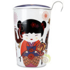 Tisanière céramique Sweet little geisha fire
