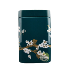 Boite métallique à thé japan jade
