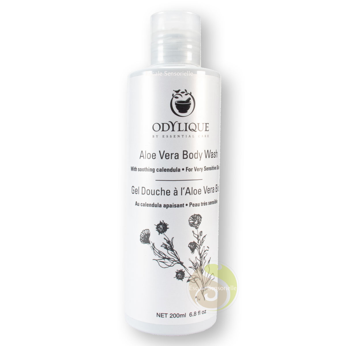 Gel douche Bio Aloé vera-200 ml Odylique