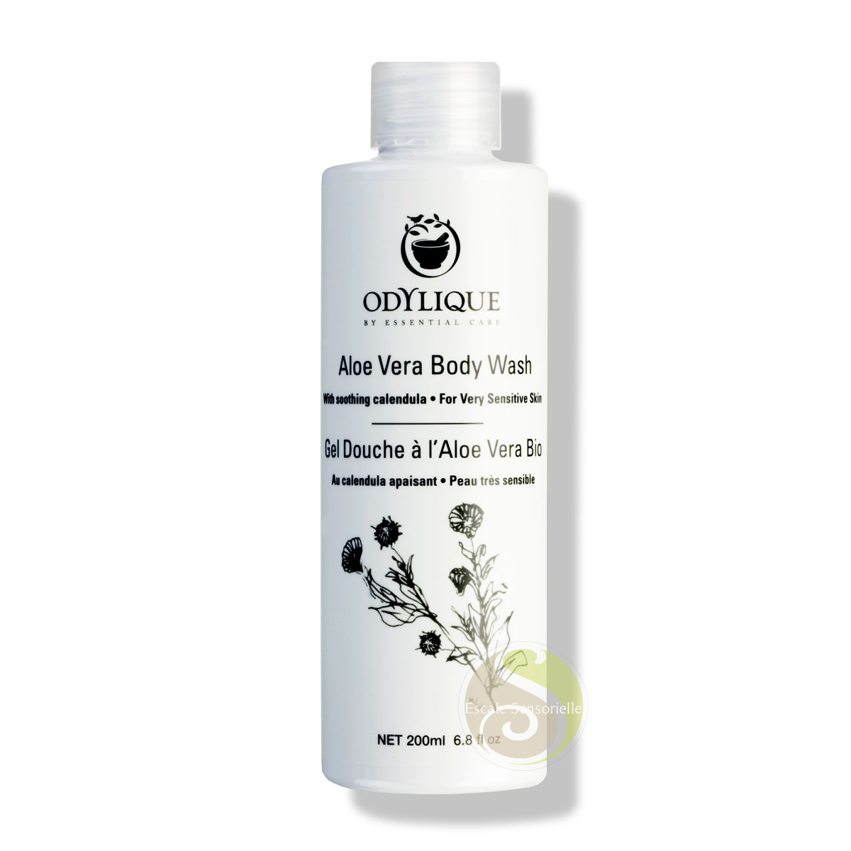 Gel douche Bio Aloé vera-200 ml Odylique