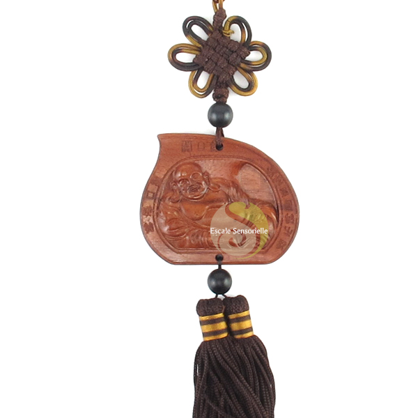 Pendentif Bouddha Feng Shui Porte-bonheur - Symbole Yin Yang - Occasion