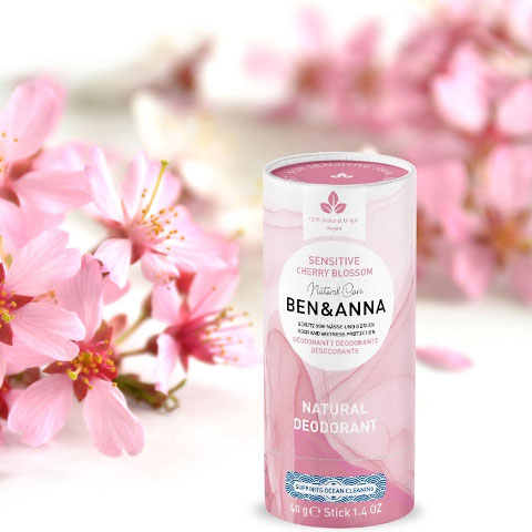 Déodorant naturel de Ben et Anna fleurs de cerisier