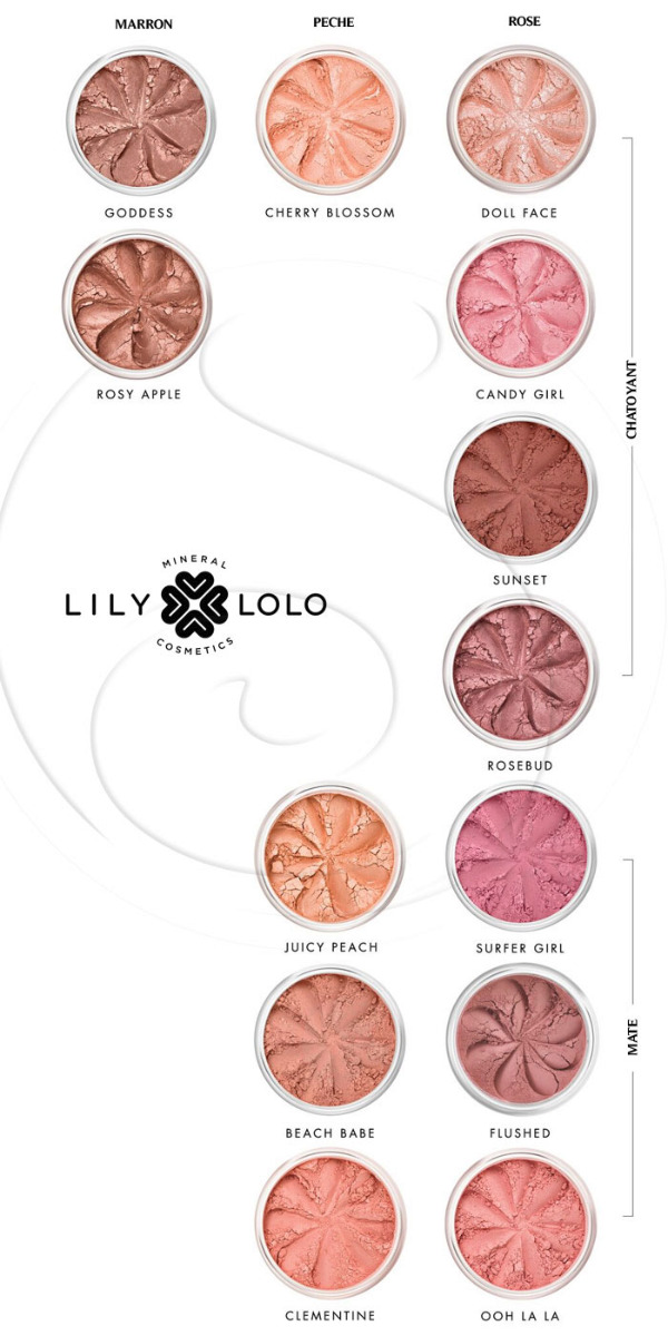 NUancier blush fards à joues Lily Lolo NUancier blush fards à joues Lily Lolo