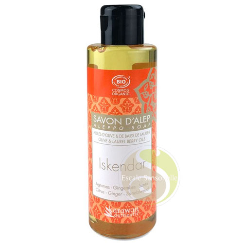 Savon liquide bio d'Alep Karawan