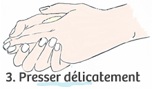 Utilisation éponge konjac étape 3