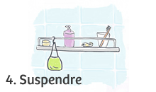 Utilisation éponge konjac étape 4