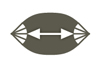 Logo longueur du tissu Hamac La Sieista
