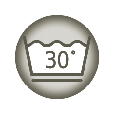 Lavable à 30°