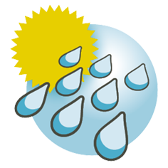 Bâche pare-soleil et pare-pluie pour hamacs