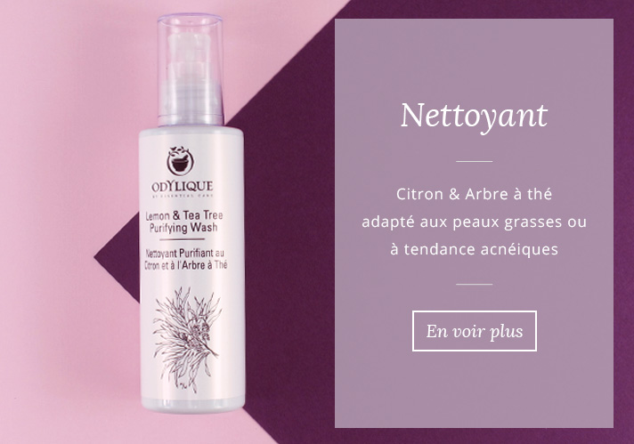Nettoyant visage Bio citron & arbre à thé