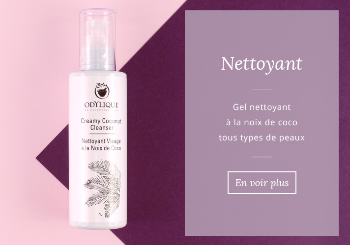 Nettoyant visage à la noix de coco
