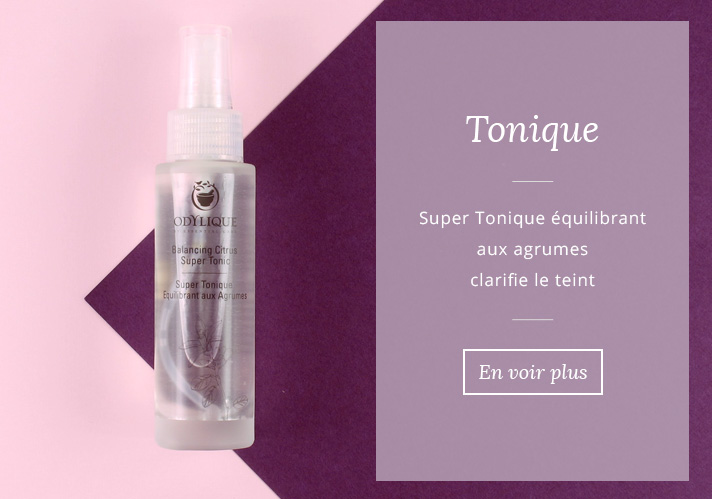 Super tonique Bio équilibrant aux agrumes