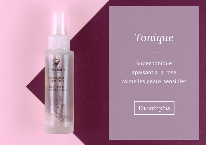 Super tonique Bio apaisant à la rose