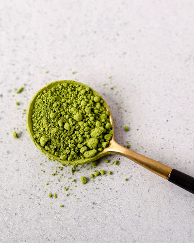 Matcha poudre de thé vert moulu