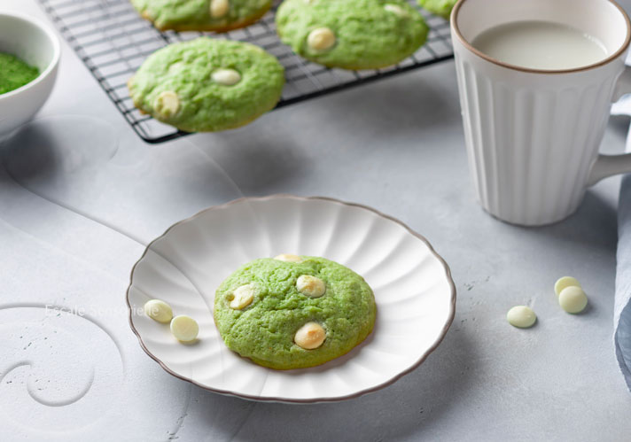 Cookie matcha recette simple