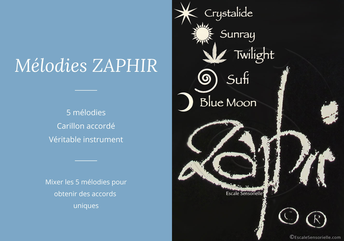 Zaphir mélodies carillons