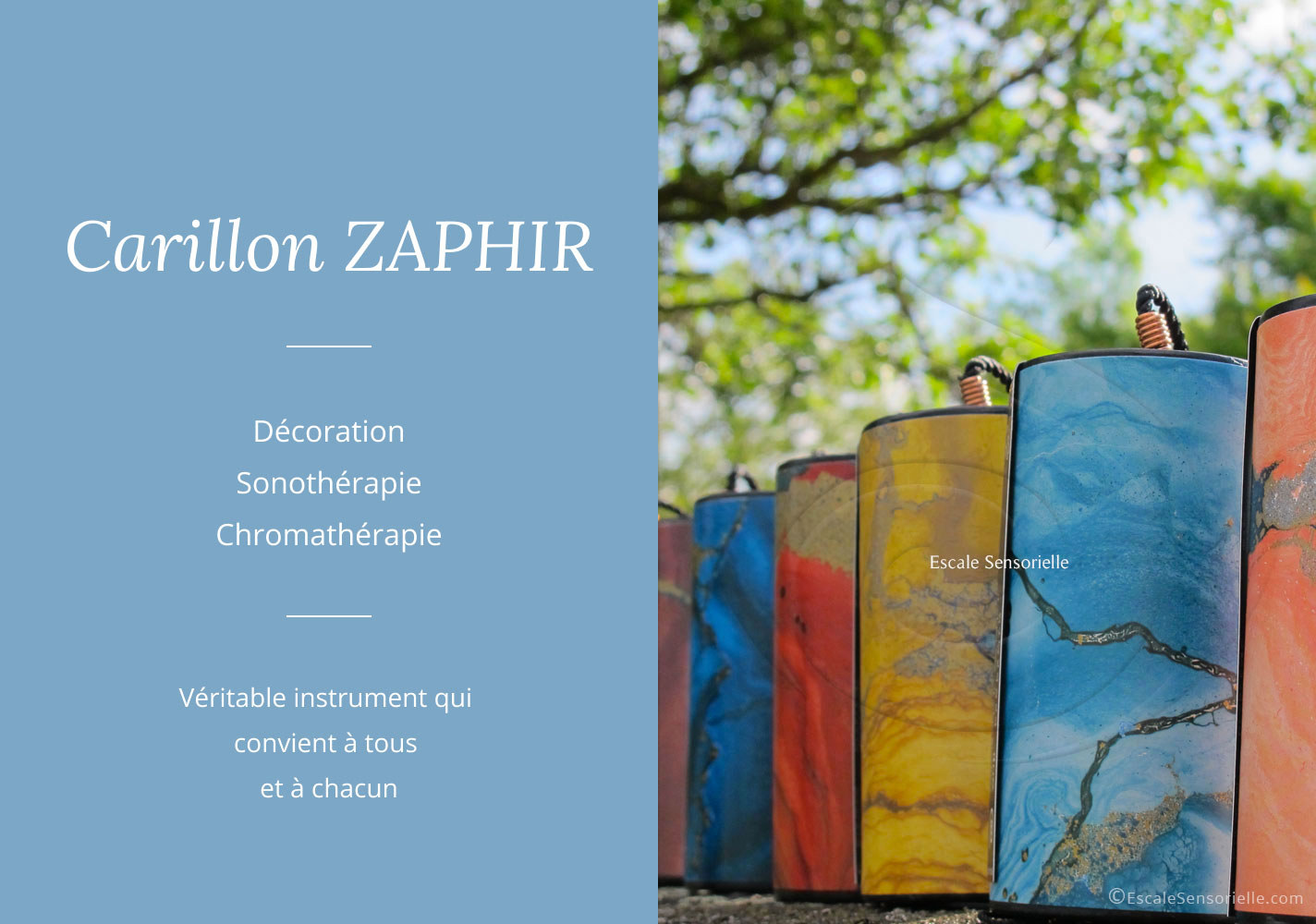 Carillons éoliens Zaphir accordés