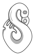 Symbole maori gardien (Manaia)