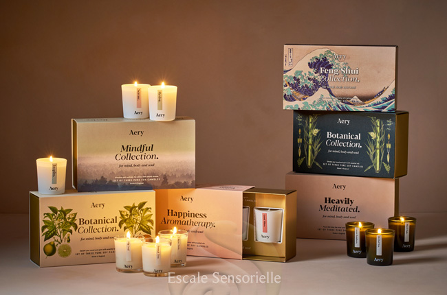 Aery living coffret bougies parfumées