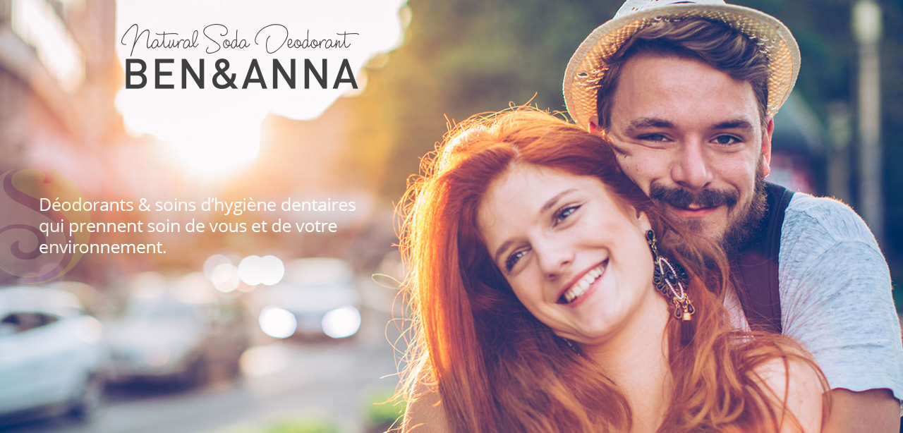 Ben & Anna déodorants et dentifrices Bio & végan